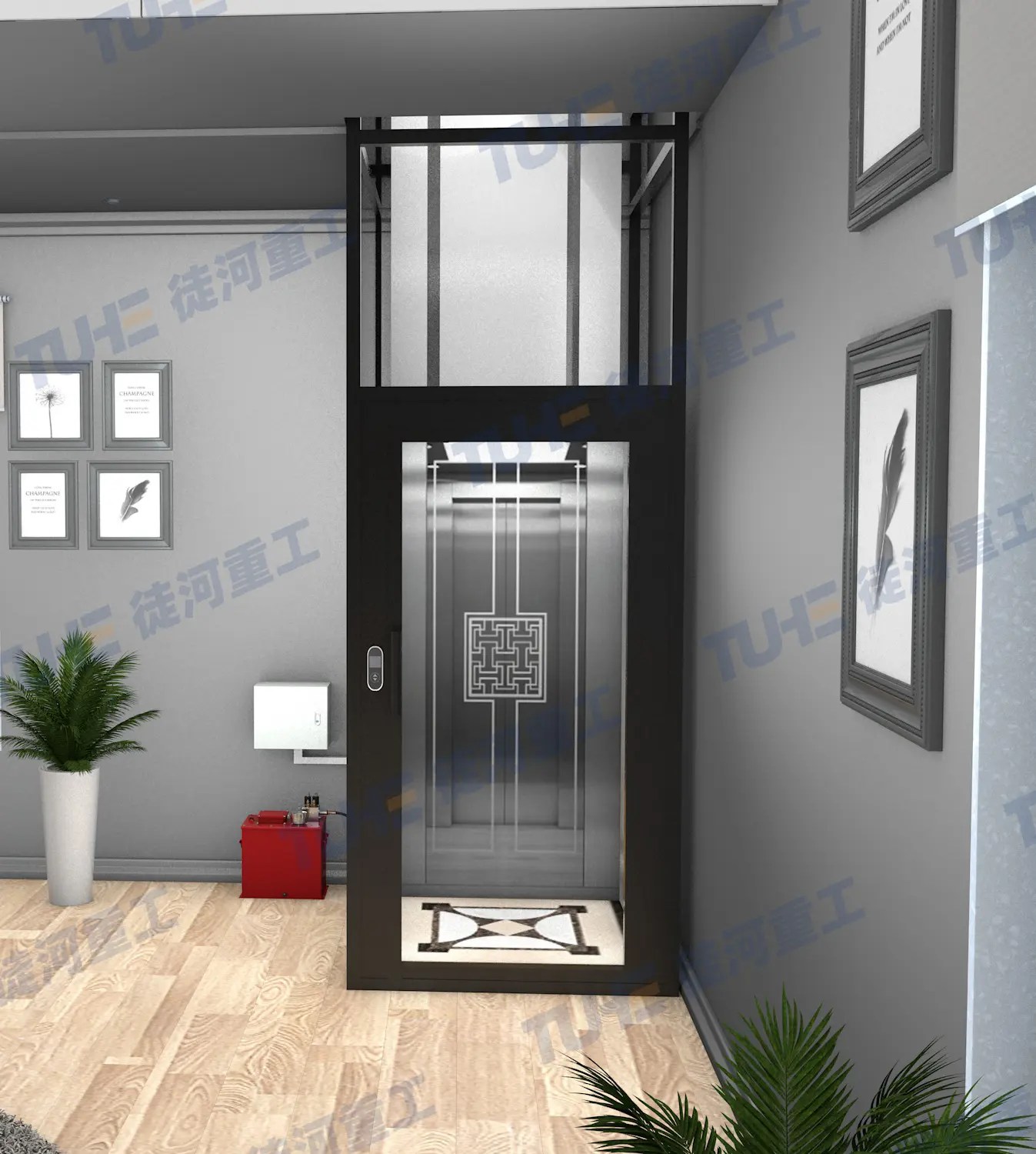 Home platform lift price guide Tuhe lift